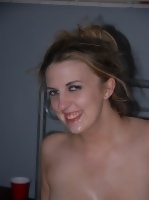 facial at sex party